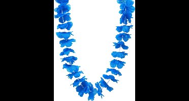 Vegaoo - Blauwe hawiaanse krans