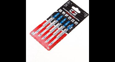 Kelfort T127D 5 decoupeerzaagbladen speciaal voor aluminium