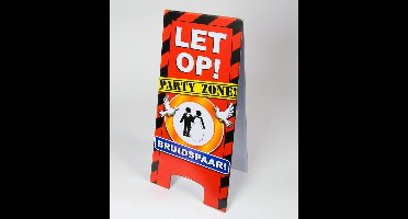 Paperdreams - Warning sign - Bruidspaar