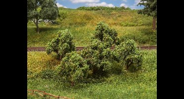 Faller - 5 Appelbomen - modelbouwsets, hobbybouwspeelgoed voor kinderen, modelverf en accessoires