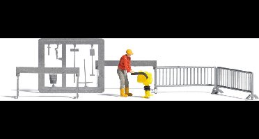 Busch - A-set:stampfer Mit Figur H0 (Bu7803) - modelbouwsets, hobbybouwspeelgoed voor kinderen, modelverf en accessoires