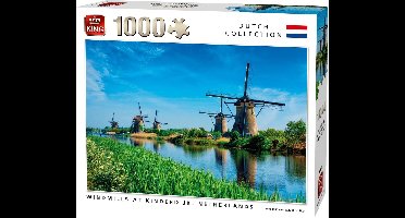 King Legpuzzel Windmolens Kinderdijk 1000 Stukjes