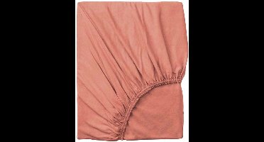 Hoeslaken Dubbel Jersey Nude 80/90x220 + 40 cm