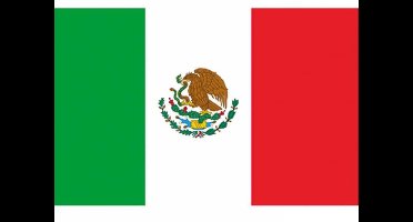 Mexicaanse vlag 90x150cm