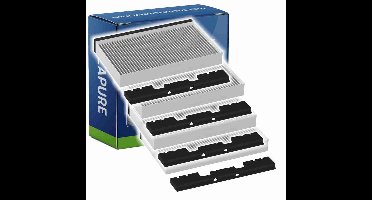 4x CleanAir Koolstoffilter voor Neff 17006624 / Z53CBB2X4