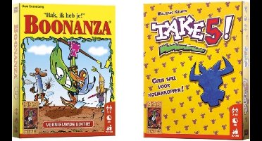 Spellenbundel - Kaartspellen - 2 Stuks - Boonanza & Take 5!