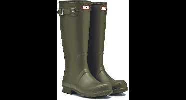 Hunter - Regenlaarzen voor heren - Original Tall Wellington - Olijfgroen - maat 47EU