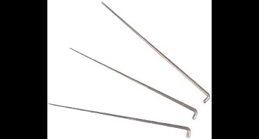 Viltnaald, L: 7,5 cm, fijn, 10 stuk/ 1 doos