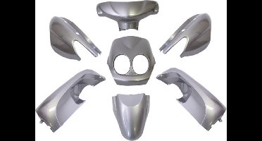 EDGE Kappenset Yamaha Neo's 2007-> 9-dlg zilvergrijs metalic