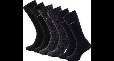 McGregor Classic Heren Sokken | Maat 39-42 | Crew Sok Mix | 6-pack / 6 paar | Zwart, Navy en Grijs Heren sokken