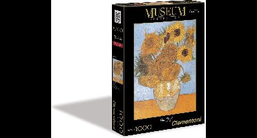 Clementoni - Puzzel - 1000 Stukjes - Girasoli (Museum) - Puzzel Voor Volwassenen