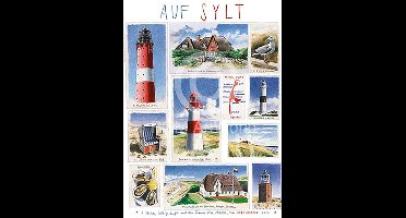 Kunstdruk Andy Airfix - Auf Sylt 50x70cm