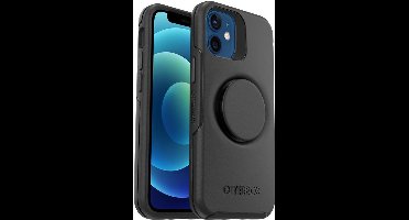 Otter+Pop Symmetry case voor Apple iPhone 12 Mini - Zwart