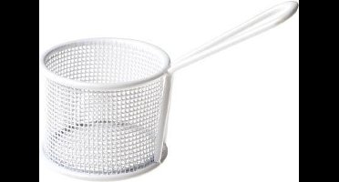 Frietmandje Wit Dia 9.5xh7.2cm