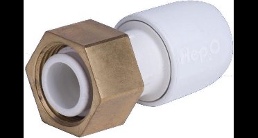 Wavin Hep2o Insteekkoppeling 2 aansluitingen - 15mm x 3/4" binnendraad