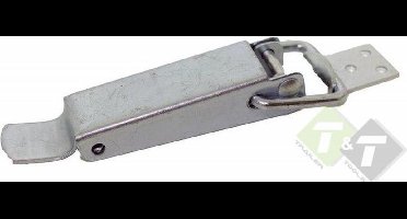 Kistbeslag incl. tegenstuk, Kistsluiting, 130mm x 30mm (L x B)