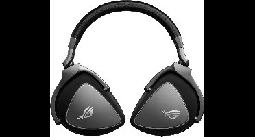 ASUS ROG Delta S Gaming Headset (AI Noise-Canceling Mic, Hi-Res ESS 9281 Quad DAC, RGB Lighting , Lightweight, MQA tech, USB-C, For PC, Mac, PS4, PS5, Switch and Mobile Devices)-Black