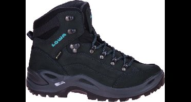 Lowa Renegade GTX® Mid Ws - Wandelschoenen Dames Asphalt / Turquoise 37