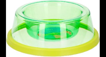 Pet Treatment Voer- En Drinkbak 6,5 X 19 Cm 350 Ml Groen