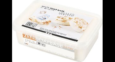 Zeep basis met sheaboter, wit, 1 kg