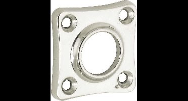 Rozet - Nikkel gepolijst - Mi Satori - Mi Satori Krukrozet vierkant 38x38mm glans nikkel