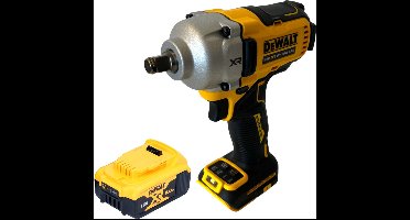 DeWalt DCF 891 N accu-slagmoersleutel 18 V 1084 Nm 1/2" borstelloos + 1x accu 5,0 Ah - zonder oplader