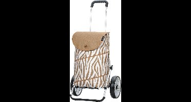 Andersen Royal Tyra boodschappentrolley zebra