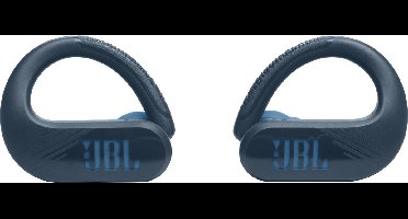 JBL Endurance Peak 3 - Draadloze Sport Oordopjes - Bluetooth Oortjes - In-ear met Oorhaak - 50 uur batterij - IP68 - Blauw