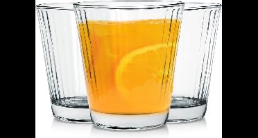 Drinkglazen 220 ml 3 stuks - Waterglazen - Glazen - Limonadeglazen