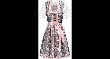 Dirndl Oudzilver-Oudroze deluxe Star Collection