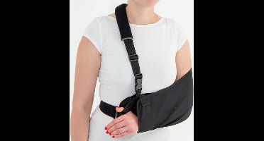 Reh4Mat Mitella - L - Universeel - Zwart