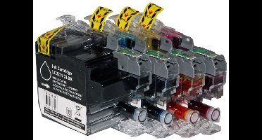 Set 4x ABC huismerk inkt cartridge geschikt voor Brother LC-3219XL voor Brother MFC-J5330DW XL MFC-J5335DW MFC-J5730DW MFC-J5830DW MFC-J5930DW MFC-J6530DW MFC-J6535DW MFC-J6730DW MFC-J6930DW MFC-J6935DW