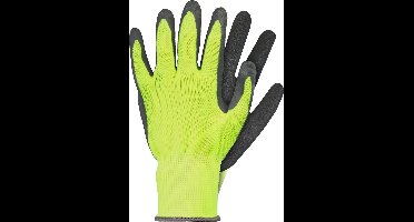 Talen Tools - Werkhandschoenen - Latex - Geel - Maat XL