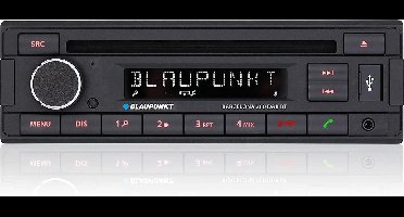 Blaupunkt Barcelona 200 DAB BT – 1-DIN autoradio met DAB+, Bluetooth, CD, USB & AUX – 4× 40 W