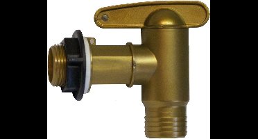 Tapkraan kunststof 3/4"