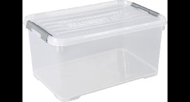 Allibert - Opberger - Handy + 50L - Incl. clipsluiting - Transparant