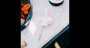 Doiy Kurkentrekker Dionisio 11,5 Cm Poylresin/staal Wit