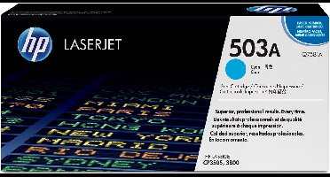 HP 503A - Tonercartridge / Cyaan