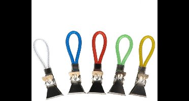 Gerimport Handdoekhaakjes - gekleurd - 5x - handdoekclips - ophanghaakjes