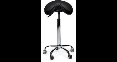 Premium Zadelkruk Zwart - Hoog, Zonder voetring