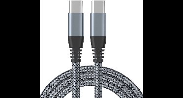 USB-C oplaadkabel 60W snel opladen, compatibel met iPhone 15/Plus/Pro Max, Samsung Galaxy S24/S23/S22, Pixel 7 Pro 3 m