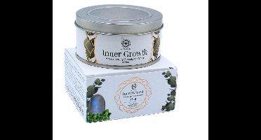 Green Tree - Edelsteen - Geurkaars - Gemstone Candle - Inner Growth - Maansteen - Mint - 70g