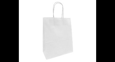 Daily Style – Grote Papieren Cadeautas – Zwart – 10 stuks – 21x11x27 cm