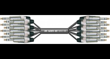 MUSIC STORE Studio Multicore/Eco 8/Kl.-Kl. 7m / jack sym > jack sym - Analoge multicore kabels