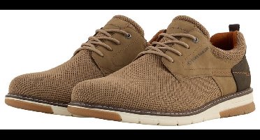 Tom Tailor Veterschoenen in gebreide look 41 sand