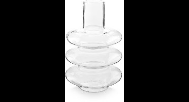 vtwonen - Basic - Vaas - Transparant - Glas - 20x20x29cm