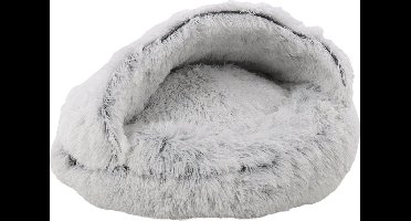 Flamingo Alba - Slaapplaats Katten - Slaapplaats Alba Rond Wit/grijs 50cm - 1st - 136298 - 1st