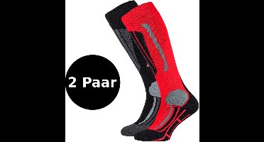 Falcon Victoria 2-pack Skisokken Dames Rood 39-42