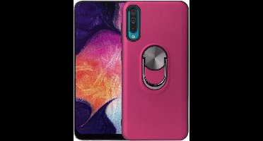 Hoesje Geschikt voor Huawei P30 hoesje Shockproof Armor case - back cover – TPU – Roze