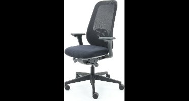 Workliving Nora Mesh Zwart Regain - Ergonomische Bureaustoel NEN 1335
